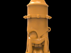 Monstro Pode 09 Modelo de Impressão 3D