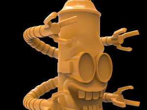 Monster Can 11 3D Print Model