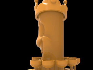 몬스터 캔 16 3D 프린트 모델