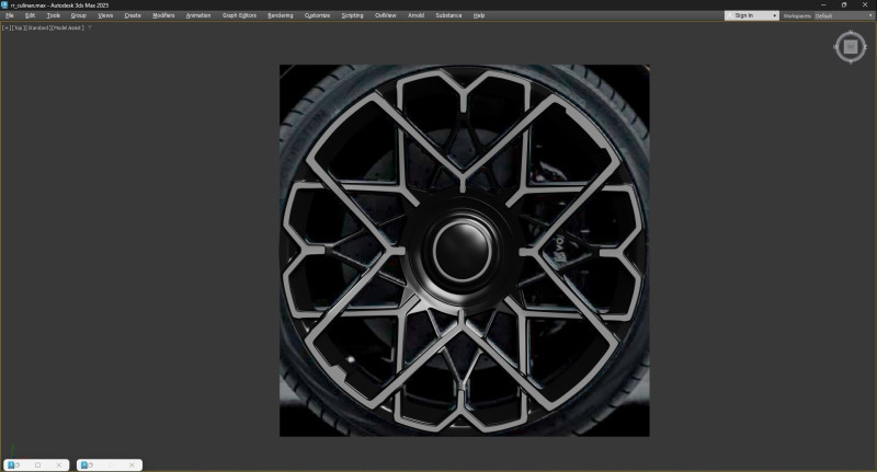 Power Wheel D3 for RR Cullinan 3Dモデル .c4d .max .obj .3ds .fbx .stl .blend