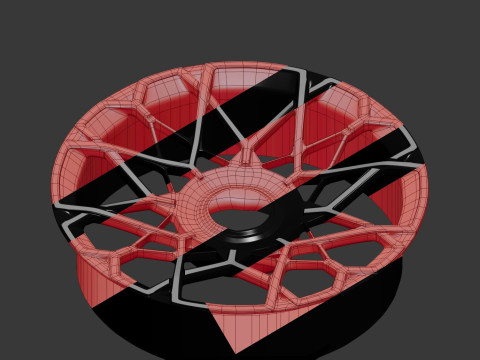 Power Wheel D3 for RR Cullinan 3Dモデル