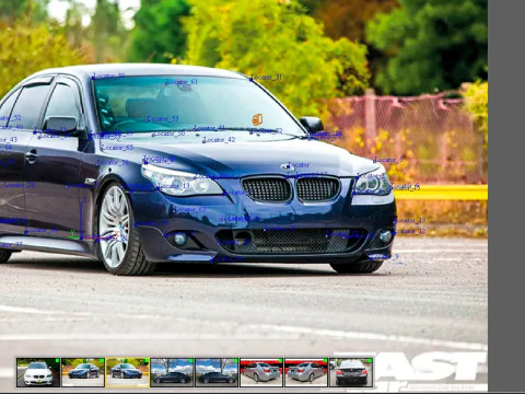 Bmv 5-Series 550I E60 M-Tech 2009 3D Model