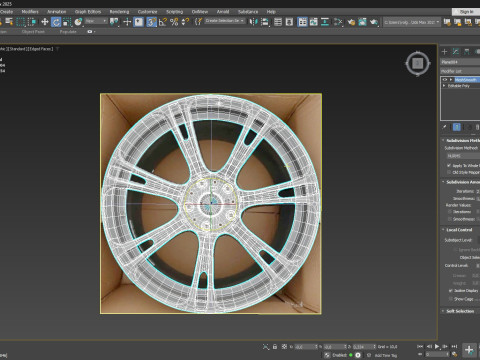 Bmv 5-Series 550I E60 M-Tech 2009 3D Model