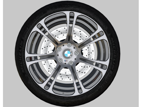 Bmv 5-Series 550I E60 M-Tech 2009 3D Model