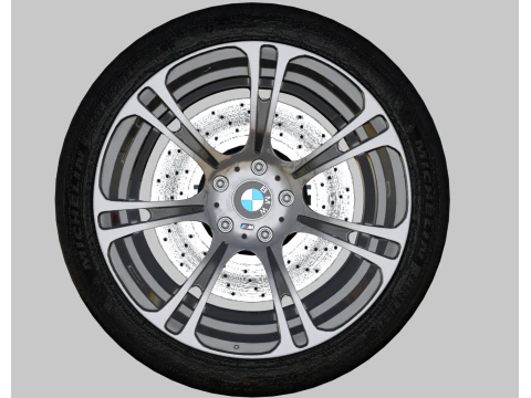 Bmv 5-Series 550I E60 M-Tech 2009 3D Model