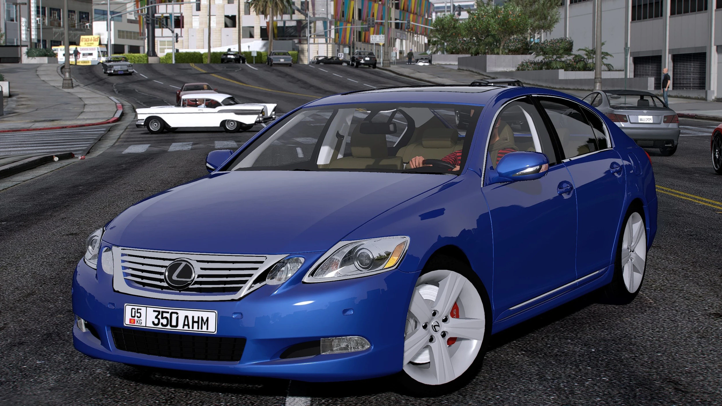Lexus Gs350 S190 2009 3D Model .c4d .max .obj .3ds .fbx .stl .blend 