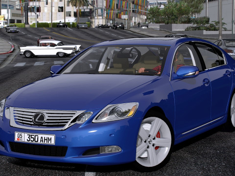 Lexus Gs350 S190 2009 3D Model