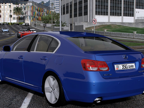 Lexus Gs350 S190 2009 3D Model