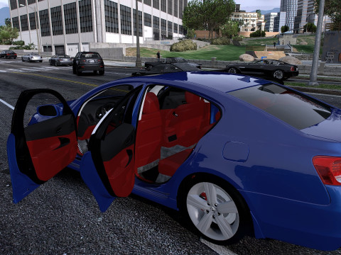 Lexus Gs350 S190 2009 3D Model