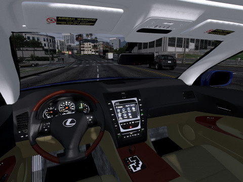 Lexus Gs350 S190 2009 3D Model