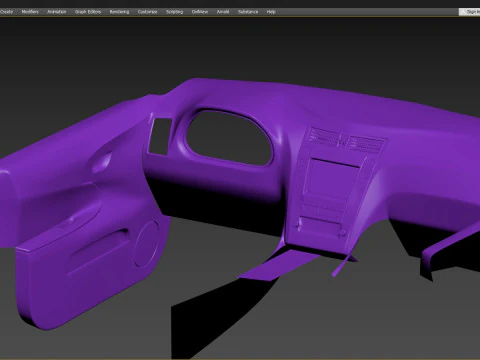 Lexus Gs350 S190 2009 3D Model