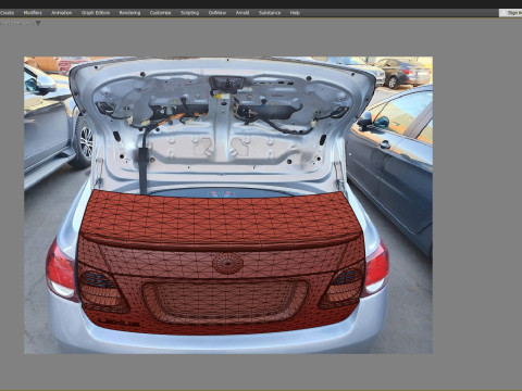Lexus Gs350 S190 2009 3D Model