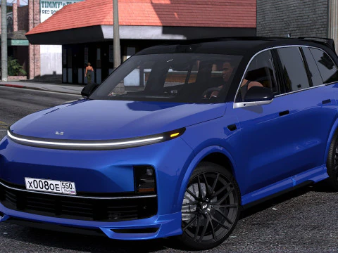 Li Otomatis Lixiang L8 2023 Model 3D