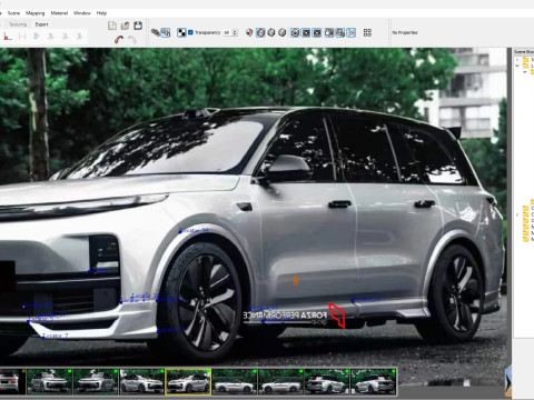 Li Auto Lixiang L8 2023 3D Model