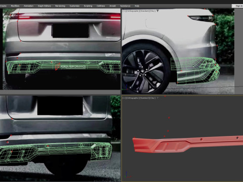Li Auto Lixiang L8 2023 3D Model