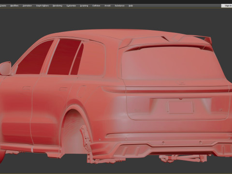 Li Auto Lixiang L8 2023 3D Model