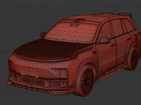 Li Auto Lixiang L8 2023 3D Model