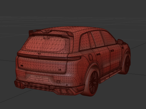 Li Auto Lixiang L8 2023 3D Model