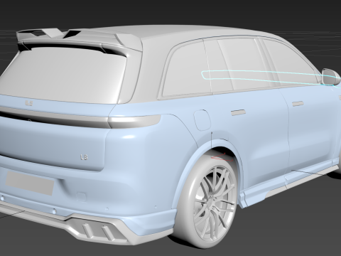 Li Auto Lixiang L8 2023 3D Model
