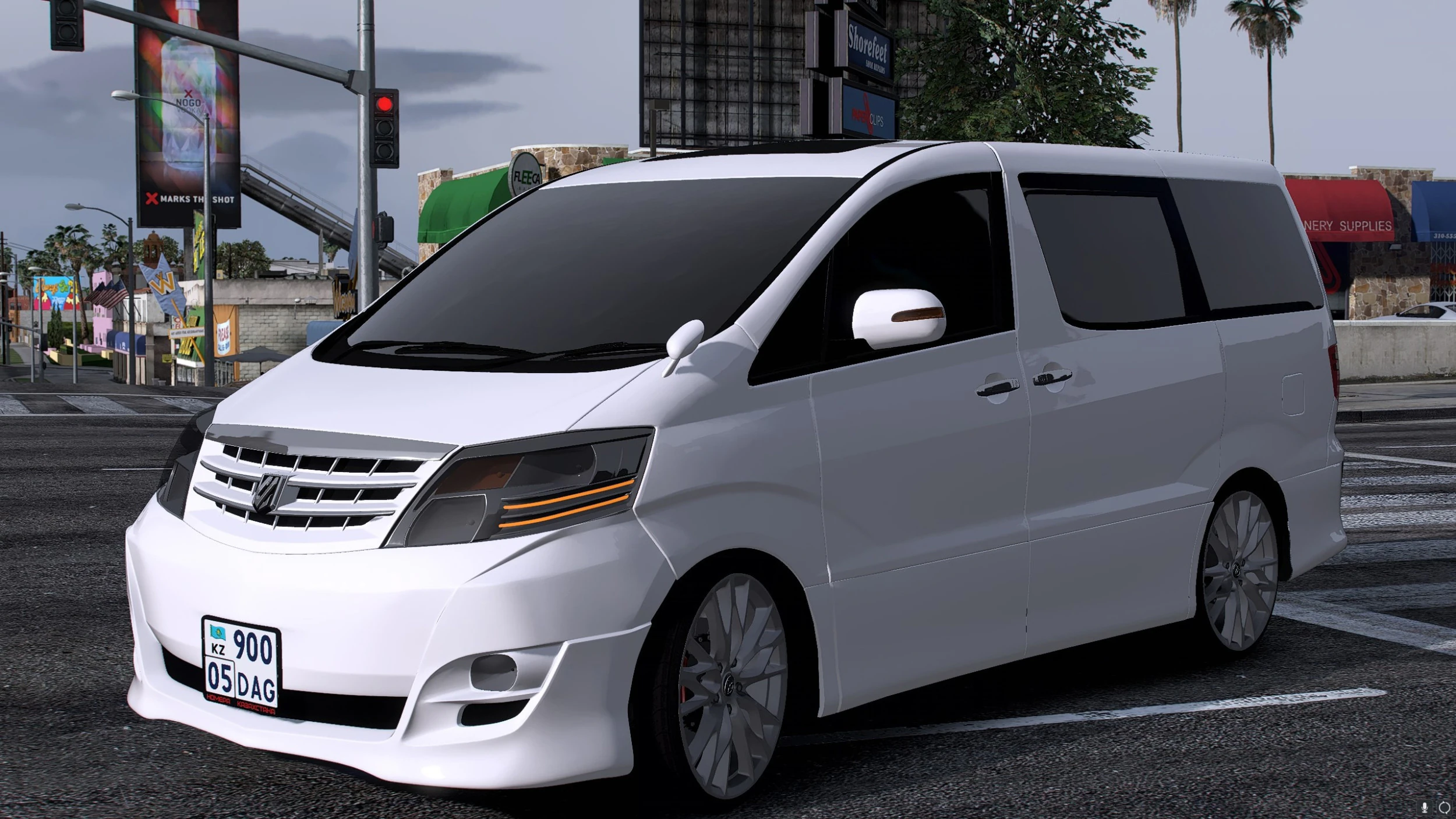 Toyota Alphard V 2008 3D Model .c4d .max .obj .3ds .fbx .stl .blend