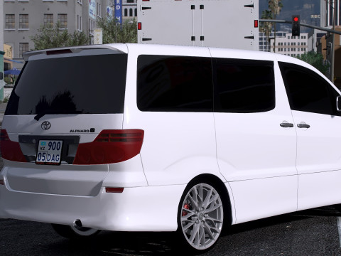 Toyota Alphard V 2008 Modello 3D