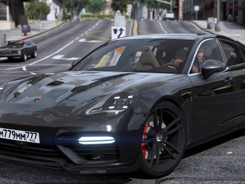 Porsche Panamera Turbo GT Edition - Wild Panamera from TopCar Design 3D Model
