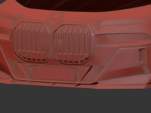 Bmv 7 Series 760i Renegade 2024 3D Model