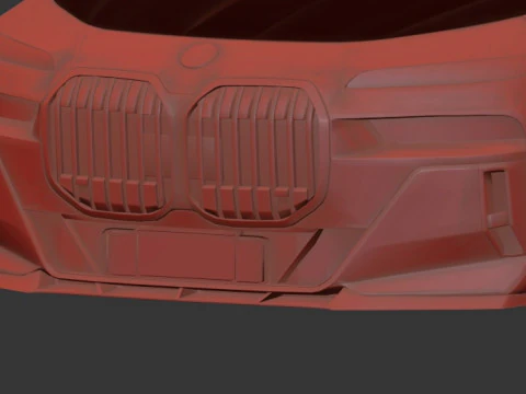 Bmv 7 Series 760i Renegade 2024 3D Model