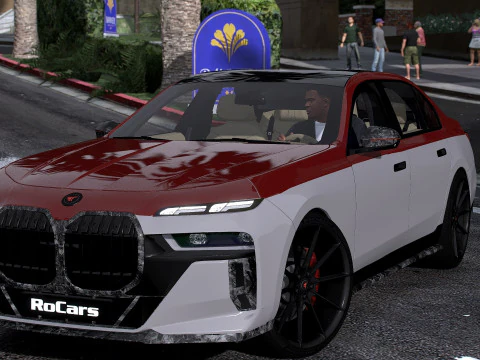 Bmv 7 Series 760i Renegade 2024 3D Model