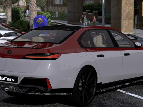 Bmv 7 Series 760i Renegade 2024 3D Model
