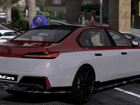 Bmv 7 Series 760i Renegade 2024 3D Model