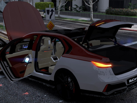 Bmv 7 Series 760i Renegade 2024 3D Model
