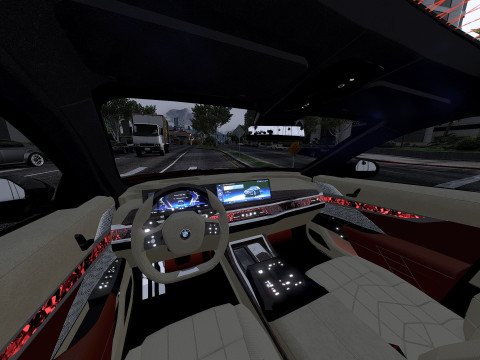 Bmv 7 Series 760i Renegade 2024 3D Model