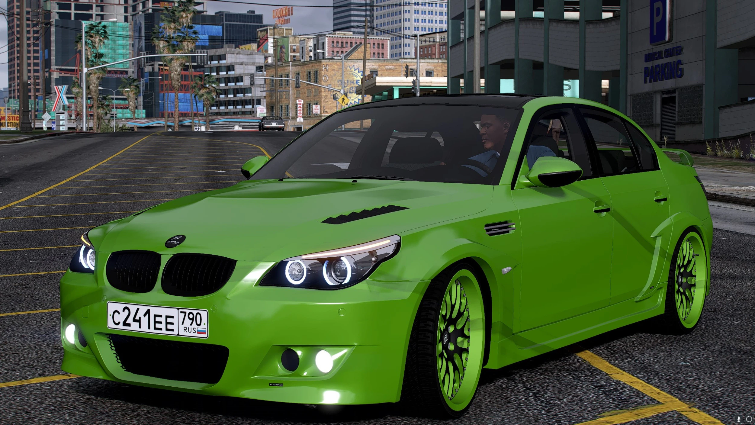 BMV M5 E60 HAMANN 2008 3D Model .c4d .max .obj .3ds .fbx .stl .blend