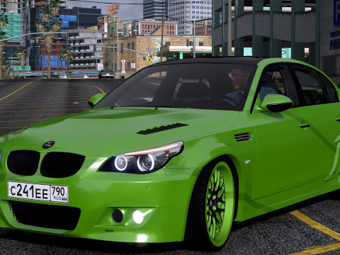 BMV M5 E60 HAMANN 2008 3D Model