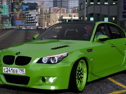 BMW M5 E60 HAMANN 2008 Model 3D