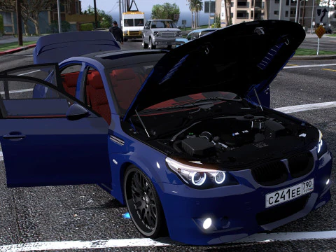 BMV M5 E60 HAMANN 2008 3D Model