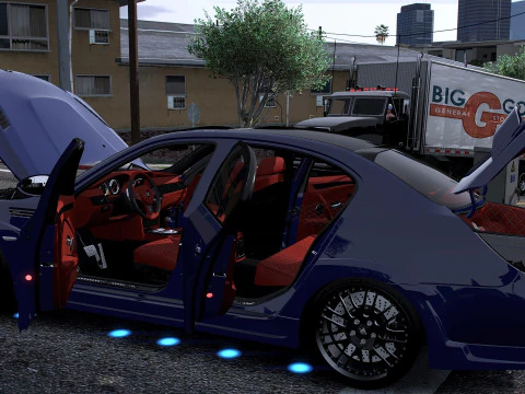 BMV M5 E60 HAMANN 2008 3D Model