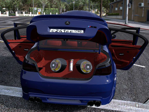 BMV M5 E60 HAMANN 2008 3D Model