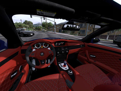 BMV M5 E60 HAMANN 2008 3D Model