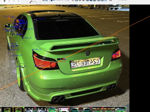 BMV M5 E60 HAMANN 2008 3D Model