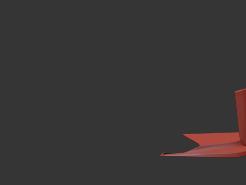 Side linings on the front bumper of Toyota Crown 2017 3D Model