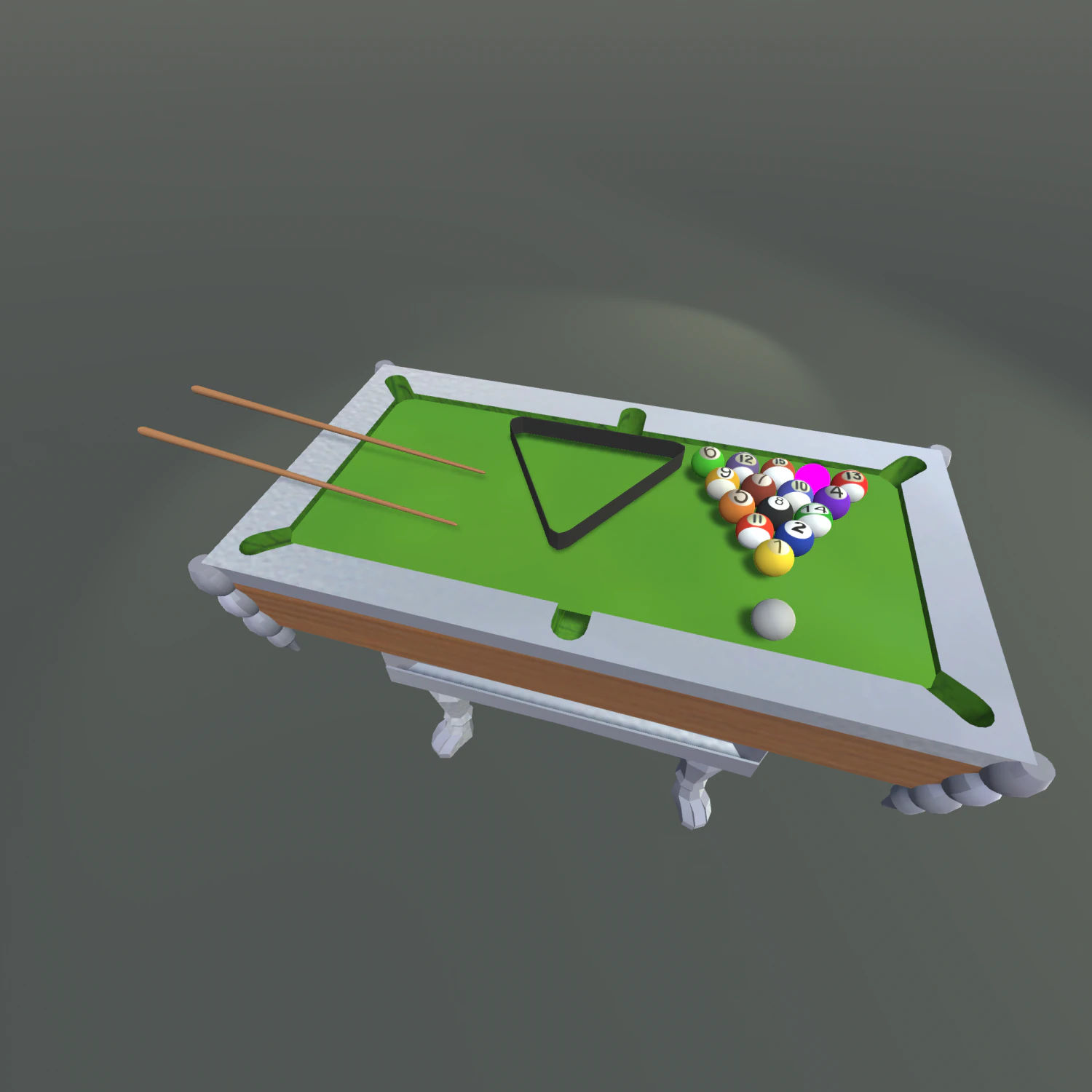 Mesa Bilirado Modelo 3D .c4d .max .obj .3ds .fbx .stl .blend 