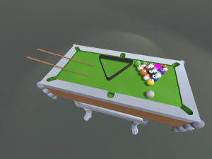 Billirado Table 3D Model