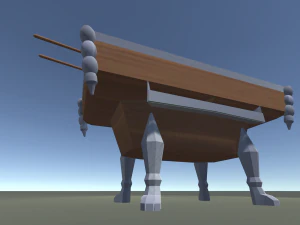 Mesa Bilirado Modelo 3D