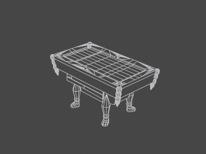 Billirado Table 3D Model
