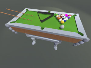 Billirado Table 3D Model