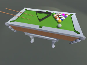 Mesa Bilirado Modelo 3D