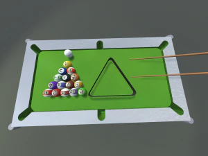 Mesa Bilirado Modelo 3D