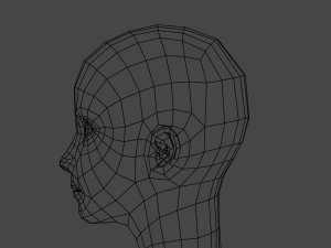 Femal Characater MeMe 3D Model